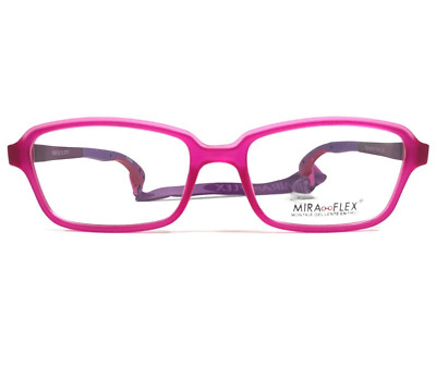 Miraflex Kids Eyeglasses Frames TOM C.139 Purple Pink Rectangular 49-17-135
