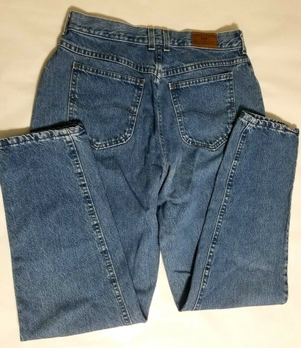 Womens Lee Denim Jeans Straight Leg ~ Size 14 ~ Excellent Preowned Condition - Picture 2 of 4