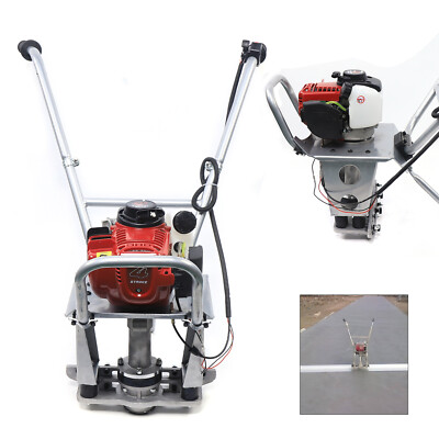 Concrete Vibrating Finishing Float4-Stroke Gas Power Cement Screed Trowel 38.5CC