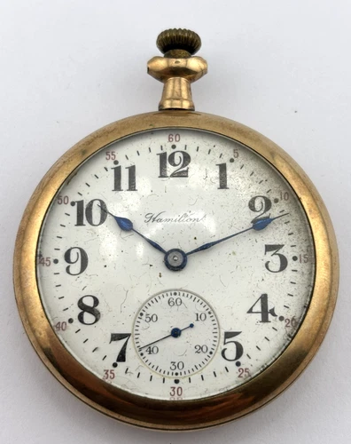 Hamilton Antique Mechanical Pocket Watch 17J  16s   1178512  Gr974  DOESN'T WORK
