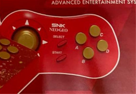 SNK Neo Geo Mini Christmas Limited Edition Console Red With Box New Unopened