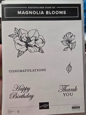 *New**  Stampin' Up set -  Mongolia blooms