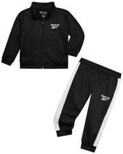 Boys Tracksuit Set - 2 Piece Athletic Tricot Full Zip Up Track Jacket and Boy...