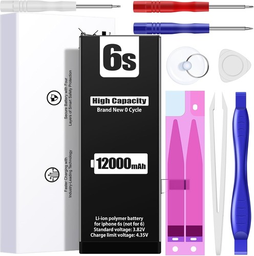Battery for iPhone 6s Model A1633 A1688 A1700 Replacement Battery with High - Picture 7 of 7