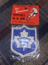 1970S NHL HOCKEY OFFICIAL CREST PATCH TORONTO MAPLE LEAFS EMBLEM UNOPENED AHL