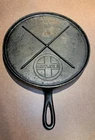 Vintage Griswold Cast Iron Griddle #8 738 X Bottom