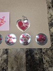 Nike Air Jordan Hangtag Retro 4 Valentine Day Heart Stickers Lot Of 6 LAST ONE!! — photo 5