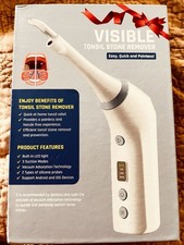 Visible Tonsil Stone Remover Kit with 3 Suction Levels, LED Light NEW