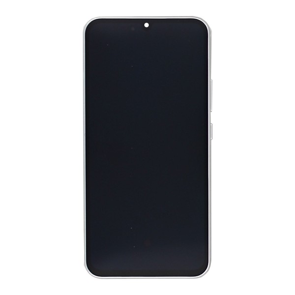Original Display FüR Samsung Galaxy A34 5G A346B Mit Rahmen Silver Service Pack-image