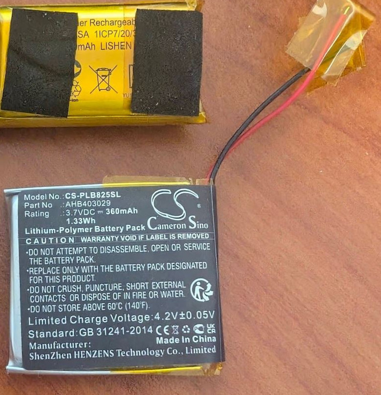 FROM USA Battery for Plantronics B825M,Voyager Focus 2 B825,AHB403029