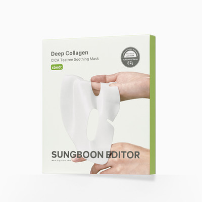 SUNGBOON EDITOR Sbedt Deep Collagen CICA Teatree Soothing Mask 37g x4 | K-beauty