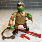 Vintage TMNT Ninja Turtles Wacky Wild West Sewer Scout Raph w/ Weapons - Broken