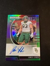 2020 Panini Prizm James Lynch RC Auto 140/199 Bears🔥#265￼