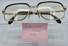 Rodenstock CORREL 1/20-10K Eyeglass Frame 52  16-Made in Germany - Gold Plate