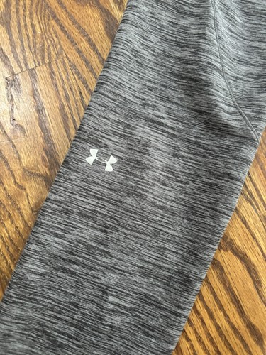 Under Armour Women's Cold Gear Gray Heather Ankle Leggings Small - Picture 2 of 4