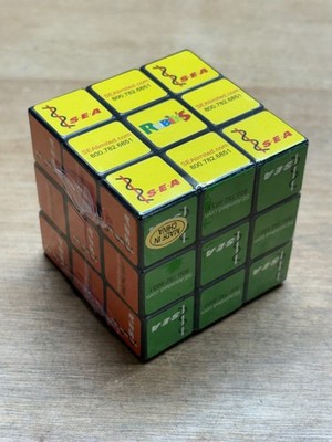 Vintage Sea Limited Advertising Rubik's Cube Sealed