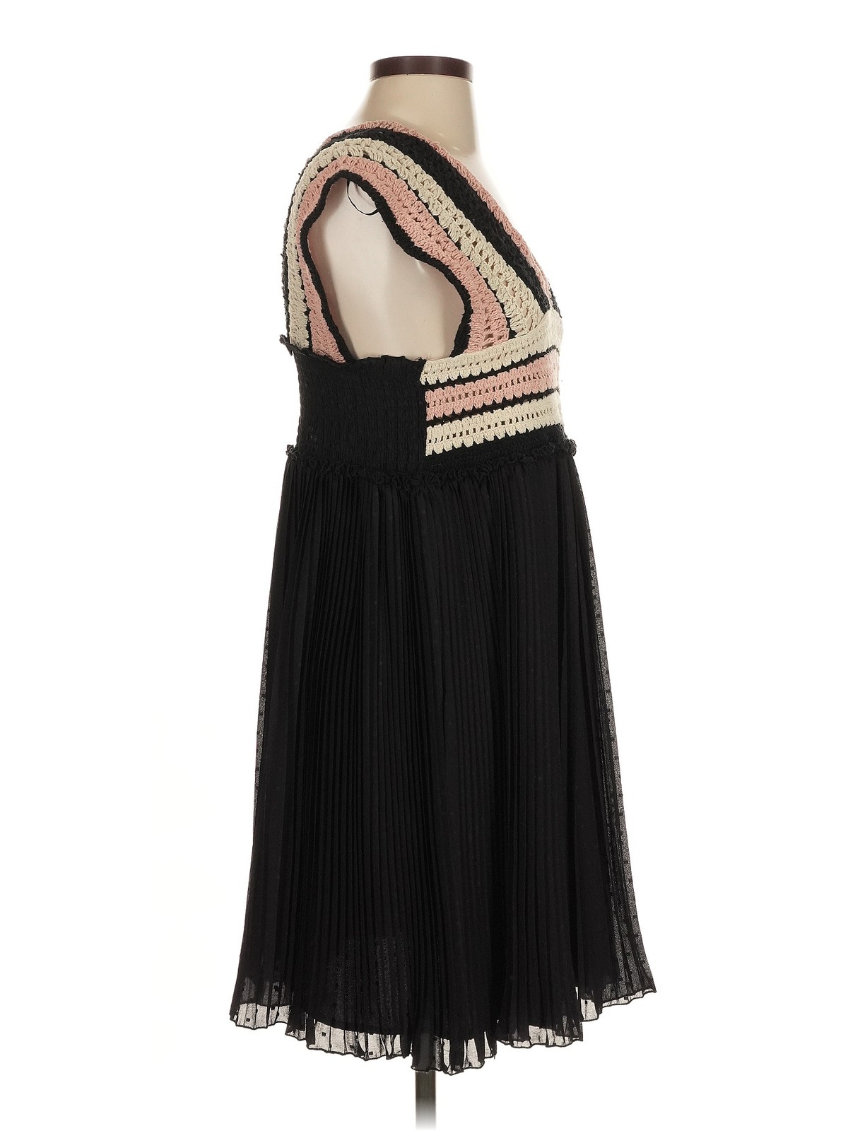 Zara Women Black Cocktail Dress S thumbnail 3