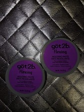 Got2b Flexing Molding Paste Low Shine Medium Hold For Sculpted Styles Lot Of 2