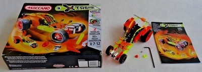 Meccano Xtreme 5820 2in1 Dragster Auto Bausatz Modellbau Vollständig Ab 7 J