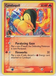 Pokémon TCG Cyndaquil 54/115 EX Unseen Forces Common