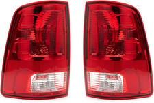 Passenger Driver Side Tail Light Compatible with 2009-2018 Dodge Ram 1500 2500 3