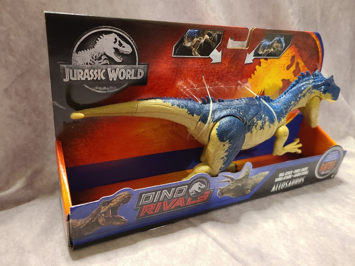 Jurassic World Dino Rivals Dual Attack Battle At Big Rock
