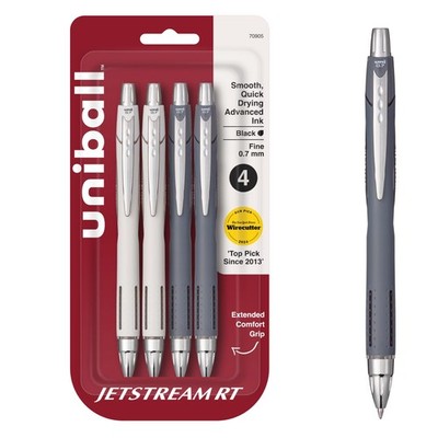 uni-ball Jetstream RT Pens - NY Times Wirecutter 1 Count (Pack of 4), Black
