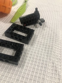 LEGO Mars Mission Parts Pieces Lot - Space Hard Plastic Orange Wheels Etc