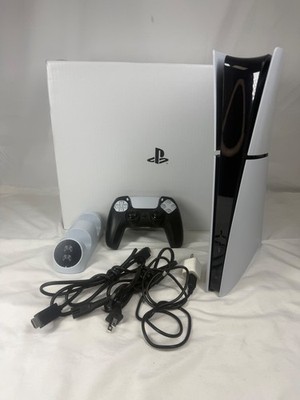 Sony PlayStation 5 PS5 Slim Digital Edition 1TB White Gaming Console SPB364936