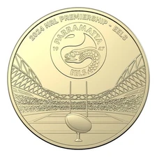 2024 Parramatta Eels $1 Uncirculated Coin