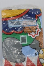 Vintage Linencorp Kids Pattern Pillowcases Set of 2 – Standard Size – Sealed #1