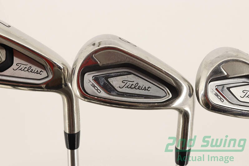 Titleist T300 Iron Set 7-PW AW GW Graphite Senior Right STD | eBay