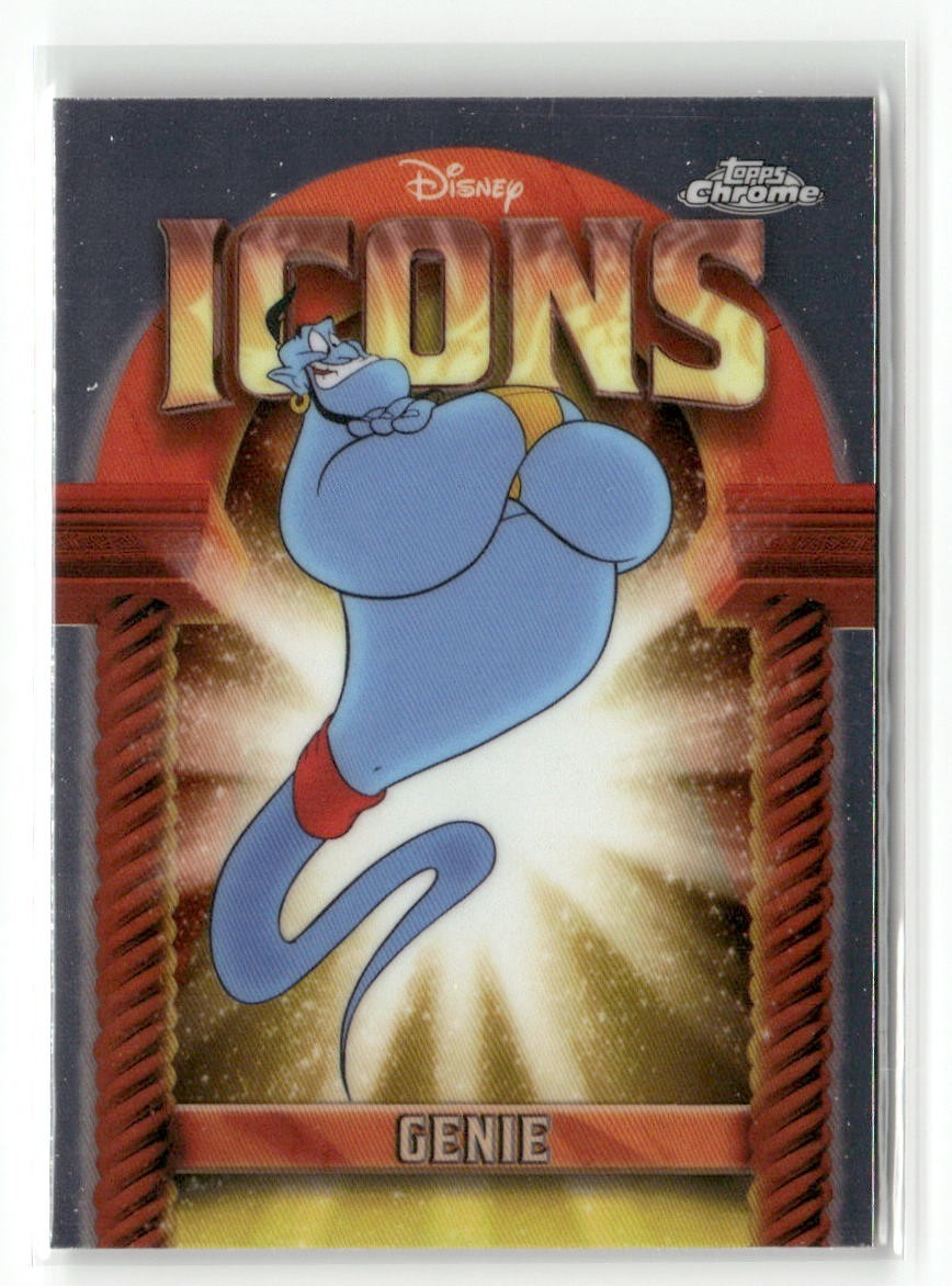 2025 Topps Chrome Disney #DI-30 ICONS GENIE SP