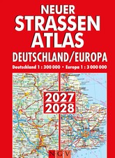 Neuer Straßenatlas Deutschland/Europa 2027/2...