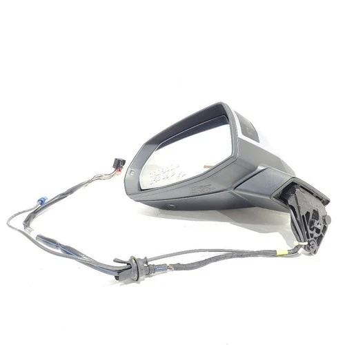 2017 2019 Audi Q7 OEM Satellite Silver Metallic Left Side View Mirror With Came