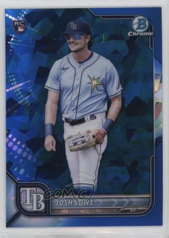 2022 Bowman Chrome Sapphire Edition Josh Lowe #87 11vc