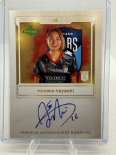 2025 Parkside Nwsl Vol 2 Manaka Hayashi Rc Signature Series Auto Ps-mh Chicago