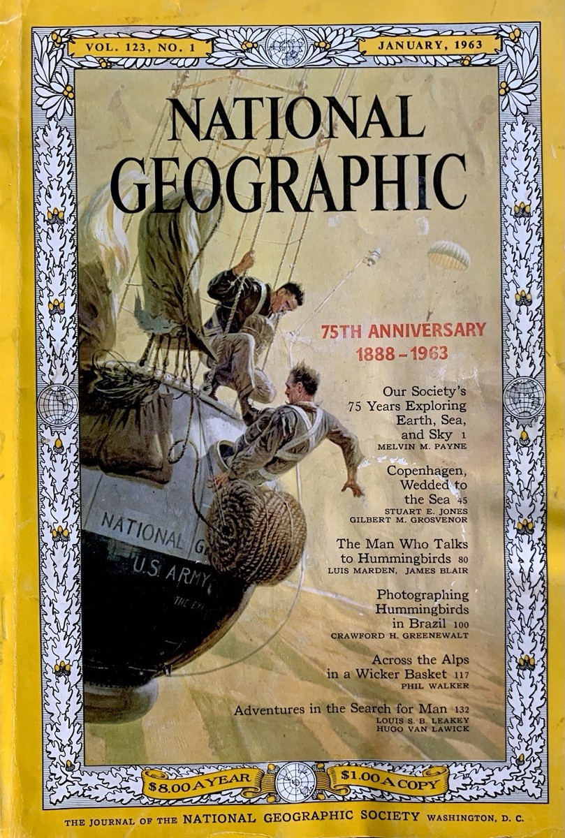 NATIONAL GEOGRAPHIC MAGAZINE 1960'S MIXED SET OF 4 | eBay