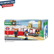 BRIO London Underground Train 36085 with Tunnel Lights Sounds Trains of World