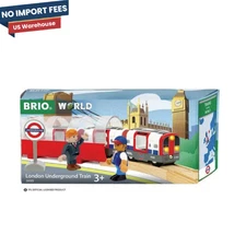 BRIO London Underground Train 36085 with Tunnel Lights Sounds Trains of World
