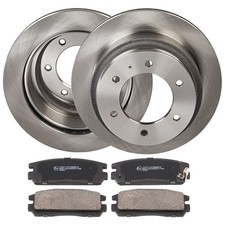 RIDEX Bremsenset Hinten Bremsscheiben Beläge für OPEL Frontera B SUV (U99)