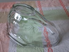 Vintage Glass Rabbit Jelly Mould