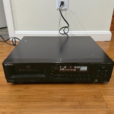 Vintage Sony CDP-C15ESD CD Player W/ 10 Disc ...