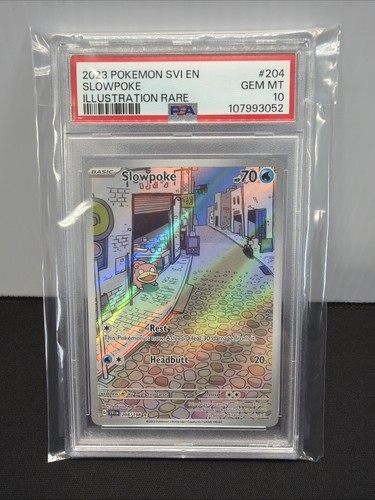Slowpoke graded PSA 10 for sale on eBay