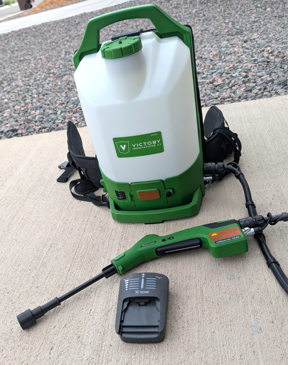 Victory Innovations VP300ES Professional Electrostatic Backpack Sprayer