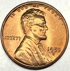 1955-S Lincoln Wheat Cent Penny GEM RD BU From an Original Bank Roll - 2297