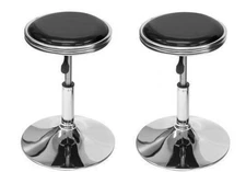 2 GAS LIFT ARCADE STOOLS TO SUIT COCKTAIL ARCADE MACHINES NEW IN BOX