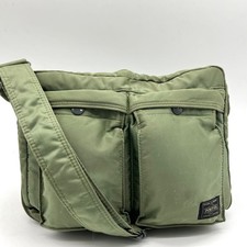 Porter Tanker Nylon Shoulder Bag Green Men's Discontinued