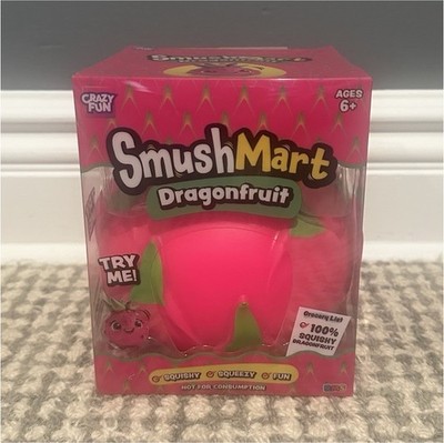 SmushMart Dragonfruit Tactile Squishy Squeeze Toy