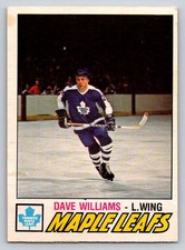 1977-78 O-Pee-Chee #383 Tiger Williams Low Grade (ref 216186)